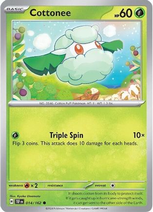 Cottonee 014  SV05 Temporal Forces - Common