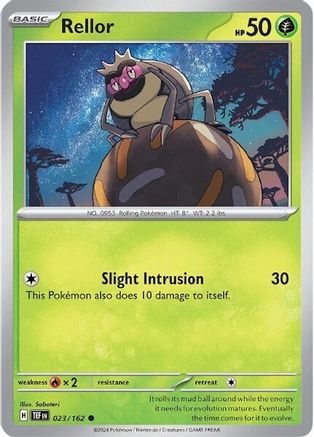 Rellor 023  - Reverse Holofoil SV05 Temporal Forces - Common