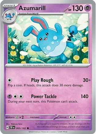 Azumarill 065  SV05 Temporal Forces - Common