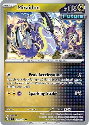 Miraidon 121  - Holofoil SV05 Temporal Forces - Rare