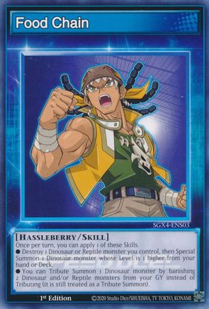 Food Chain (SGX4-ENS03) - Speed Duel GX: Midterm Destruction 1st Edition