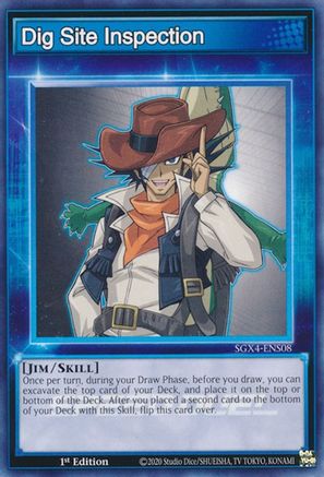 Dig Site Inspection (SGX4-ENS08) - Speed Duel GX: Midterm Destruction 1st Edition