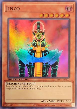 Jinzo (STP7-EN007) - Speed Duel: Tournament Pack 7 Unlimited
