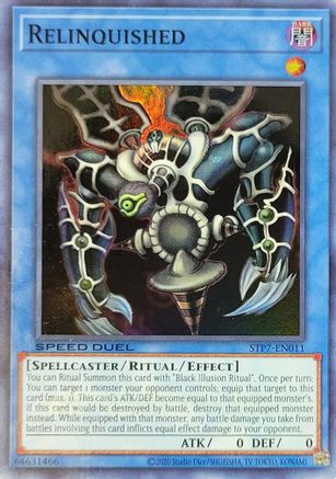 Relinquished (STP7-EN011) - Speed Duel: Tournament Pack 7 Unlimited