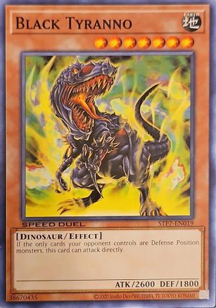 Black Tyranno (STP7-EN019) - Speed Duel: Tournament Pack 7 Unlimited
