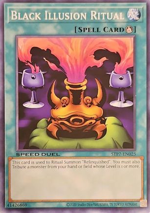 Black Illusion Ritual (STP7-EN025) - Speed Duel: Tournament Pack 7 Unlimited