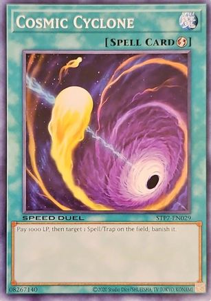 Cosmic Cyclone (STP7-EN029) - Speed Duel: Tournament Pack 7 Unlimited
