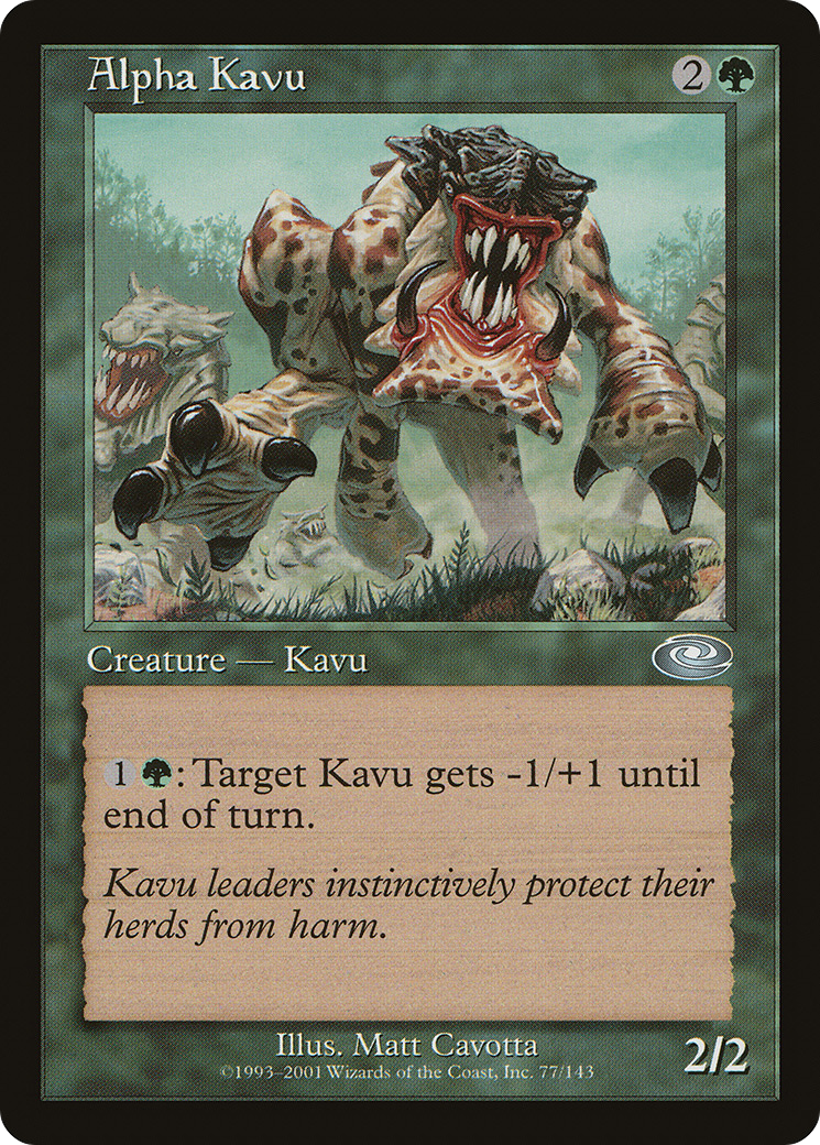 Alpha Kavu (PLS-077) - Planeshift Foil