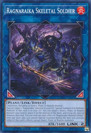 Ragnaraika Skeletal Soldier (LEDE-EN047) - Legacy of Destruction 1st Edition