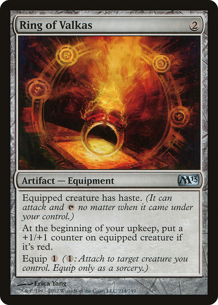 Ring of Valkas (M13-214) - Magic 2013 Foil