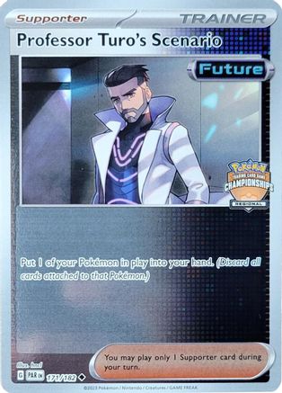 Professor Turo's Scenario (Regional Championship)  - Reverse Holofoil League & Championship Cards - Promo