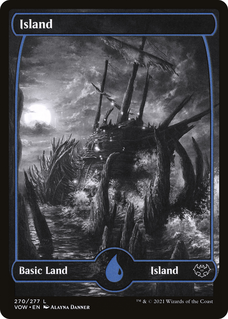 Island (270) (VOW-270) - Innistrad: Crimson Vow: (Showcase) Foil