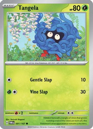 Tangela 001  SV06 Twilight Masquerade - Common