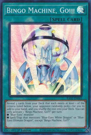 Bingo Machine, Go!!! (RA02-EN062) - 25th Anniversary Rarity Collection II 1st Edition