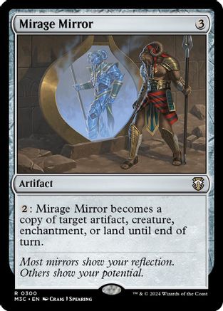 Mirage Mirror (Ripple Foil) (M3C-300) - Modern Horizons 3 Commander Foil