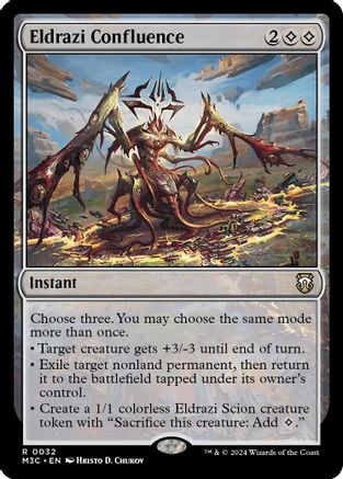 Eldrazi Confluence (Ripple Foil) (M3C-032) - Modern Horizons 3 Commander Foil
