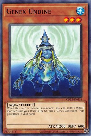 Genex Undine (OP25-EN014) - OTS Tournament Pack 25 Unlimited