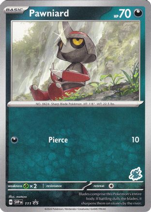 Pawniard - Darkrai Deck 111  Battle Academy 2024 - Promo