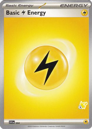 Basic Lightning Energy - Pikachu 3  Battle Academy 2024 - Common