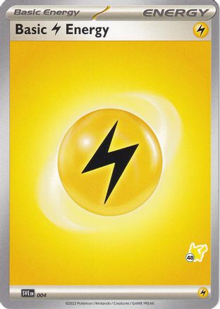 Basic Lightning Energy - Pikachu 48  Battle Academy 2024 - Common