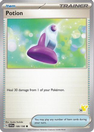 Potion - Pikachu 18  Battle Academy 2024 - Common