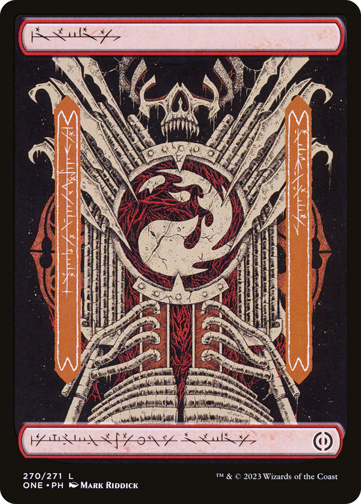Mountain (270) - Full Art (ONE-270) - Phyrexia: All Will Be One Foil
