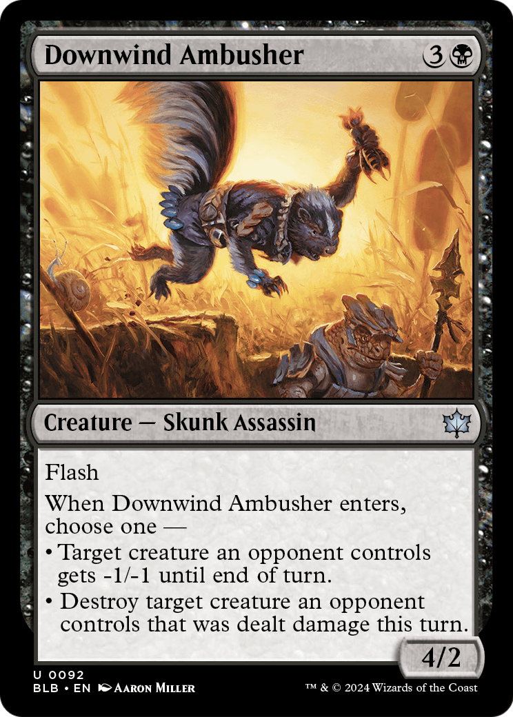 Downwind Ambusher (BLB-092) - Bloomburrow