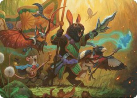 Valley Questcaller Art Card (ASBLB-004) - Art Series: Bloomburrow