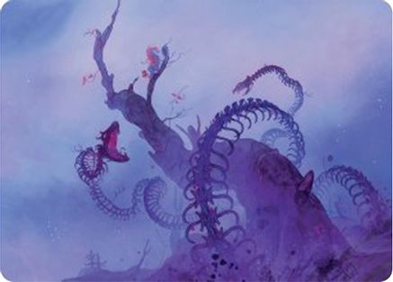 Coiling Rebirth Art Card (ASBLB-044) - Art Series: Bloomburrow