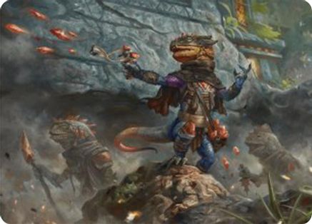 Agate Instigator Art Card (ASBLB-033) - Art Series: Bloomburrow