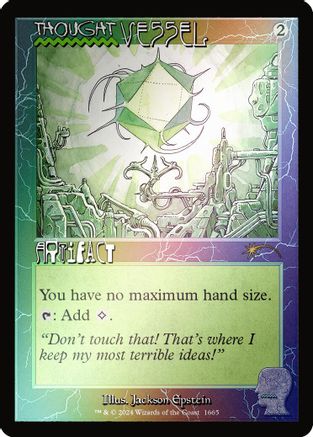 Thought Vessel (1665) (Rainbow Foil) (SLD-1665) - Secret Lair Drop Series Foil