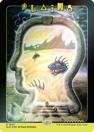 Plains (1647) (Rainbow Foil) (SLD-1647) - Secret Lair Drop Series Foil