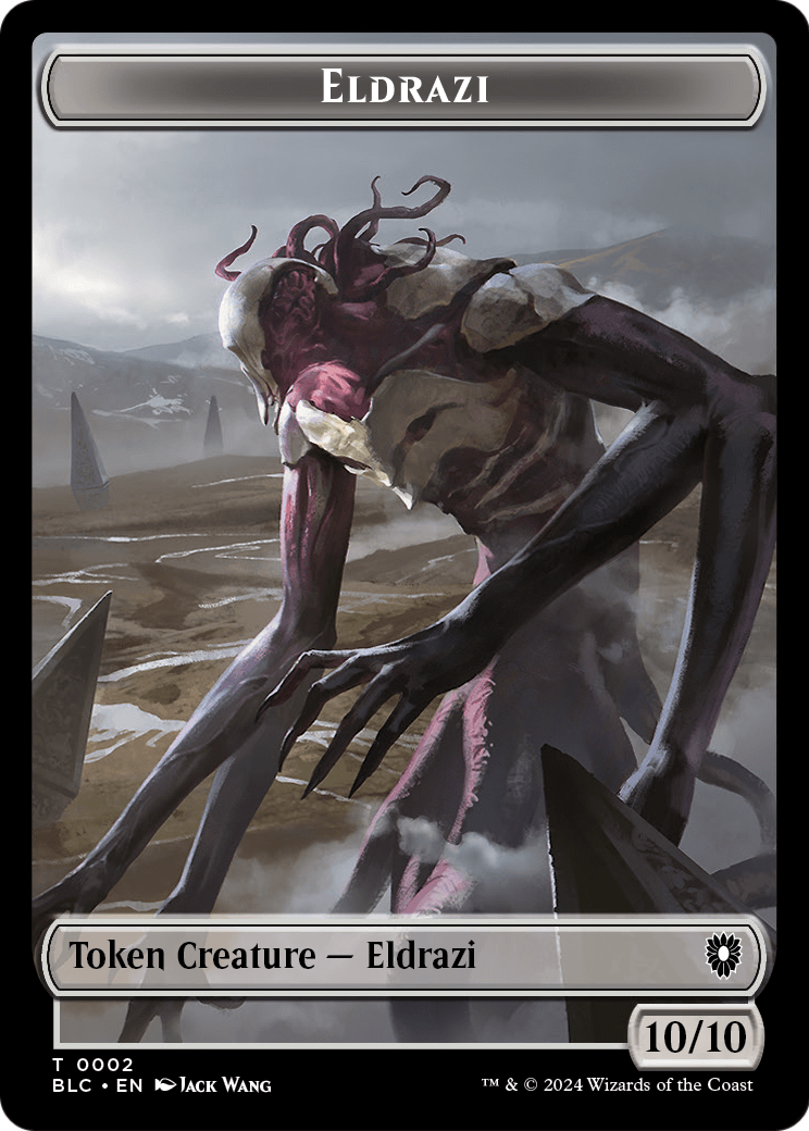 Eldrazi (TBLC-002) - Bloomburrow Commander Tokens Foil