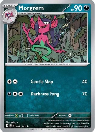 Morgrem 095  - Reverse Holofoil SV07 Stellar Crown - Common