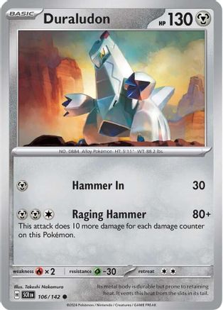 Duraludon 106  SV07 Stellar Crown - Common