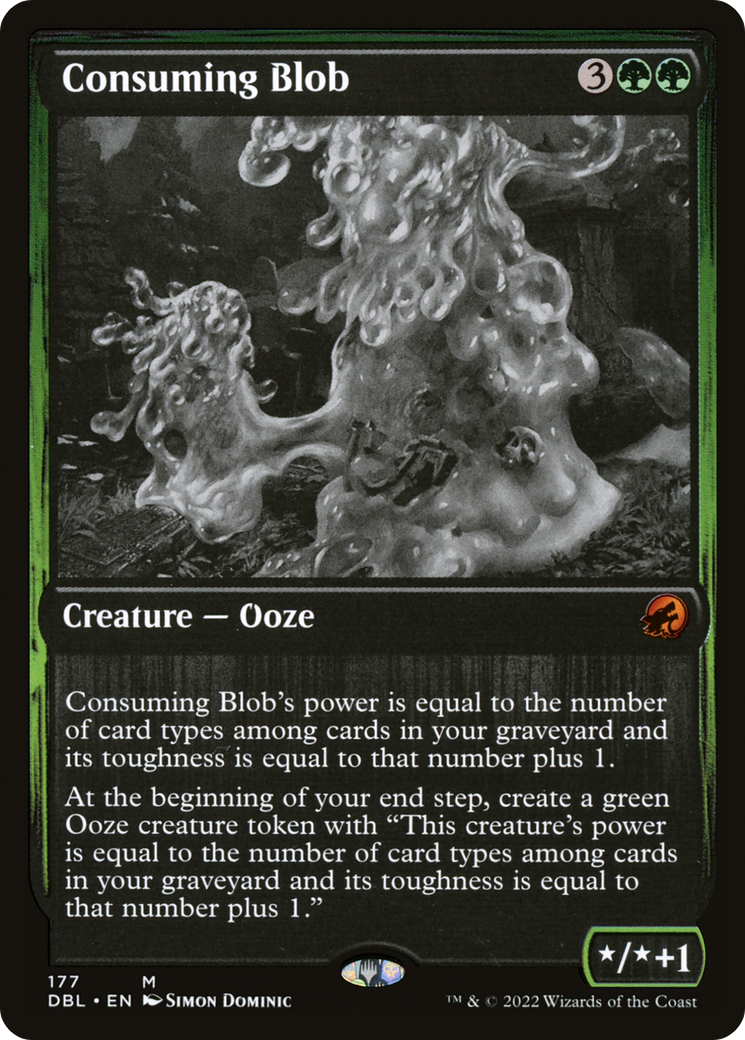Consuming Blob (DBL-177) - Innistrad: Double Feature Foil