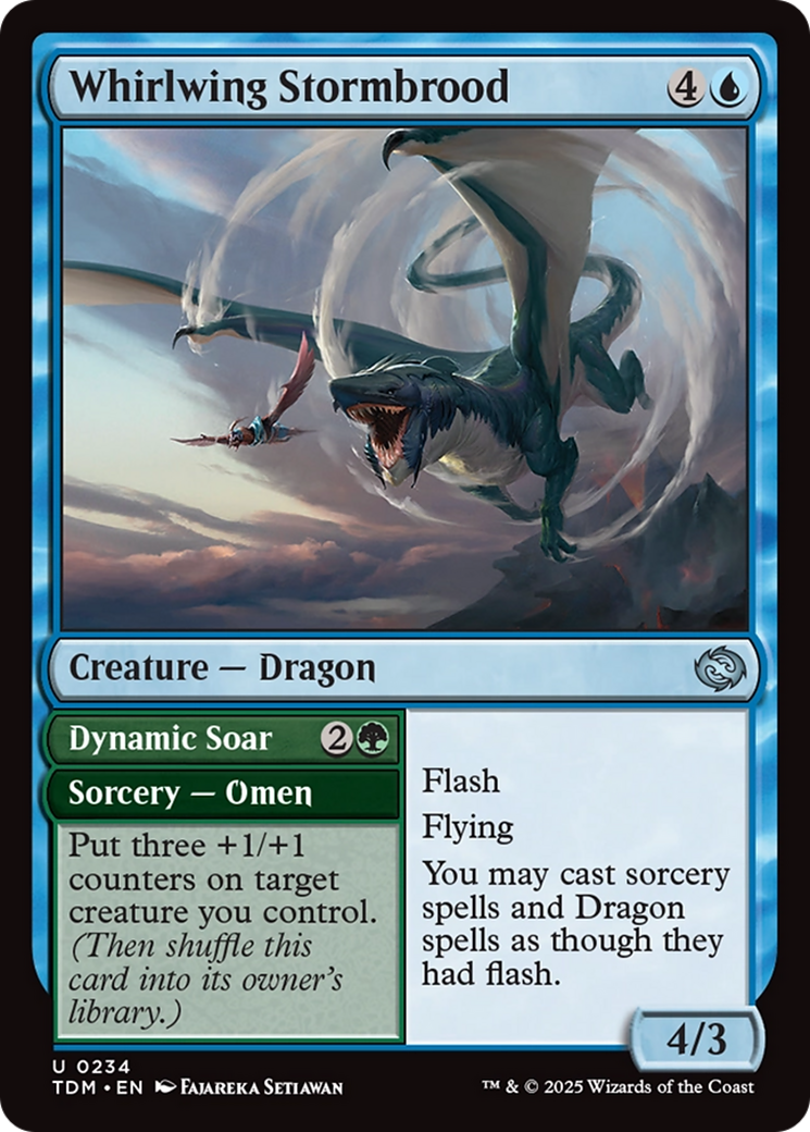 Whirlwing Stormbrood (TDM-234) - Tarkir: Dragonstorm