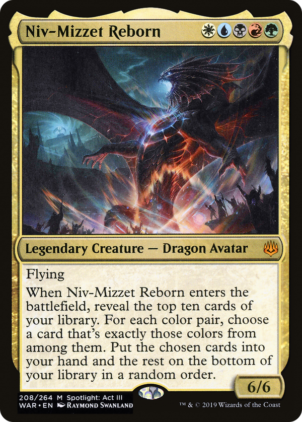 Niv-Mizzet Reborn (WAR-208) - War of the Spark