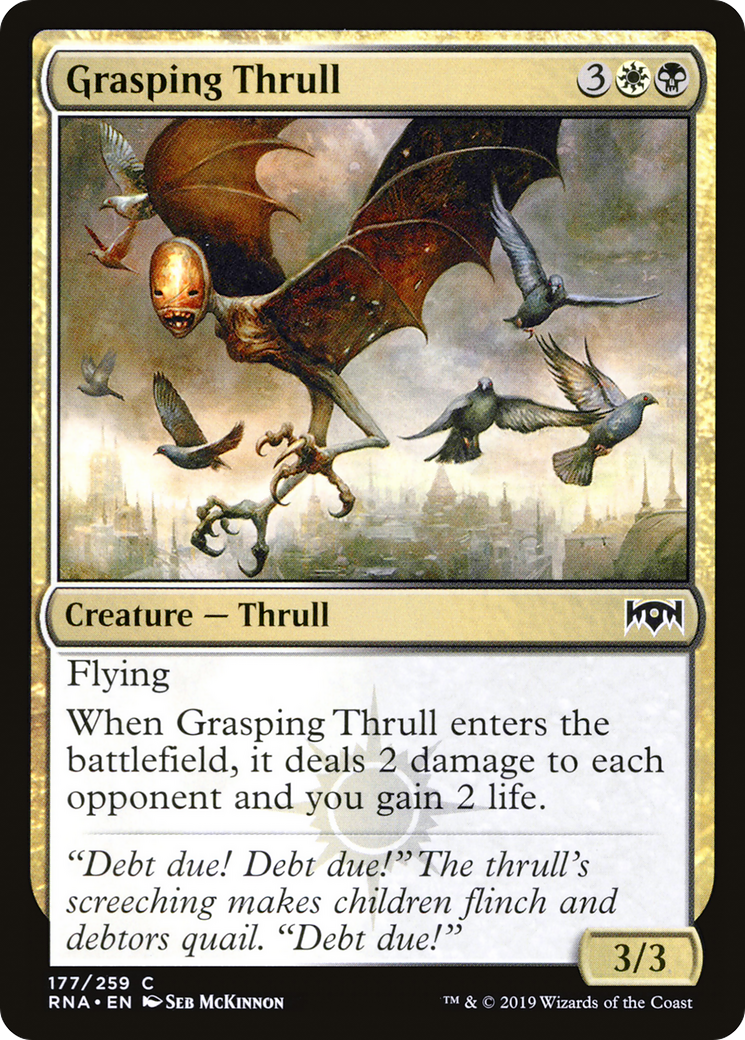 Grasping Thrull (RNA-177) - Ravnica Allegiance Foil