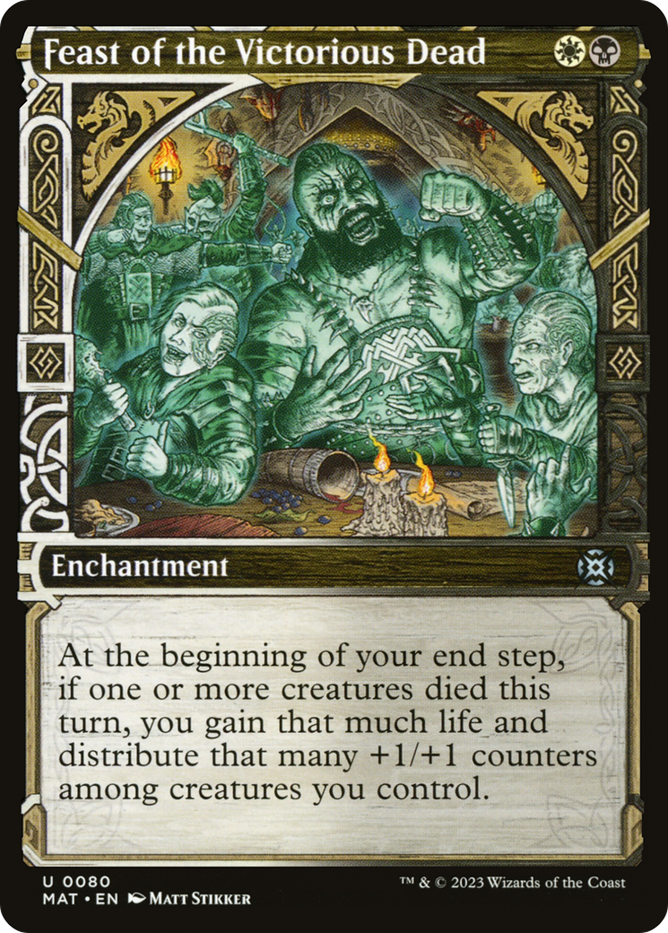 Feast of the Victorious Dead (Showcase) (MAT-080) - March of the Machine: The Aftermath: (Showcase)