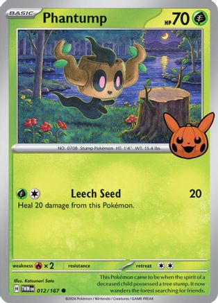 Phantump 012  Trick or Trade BOOster Bundle 2024 - Common