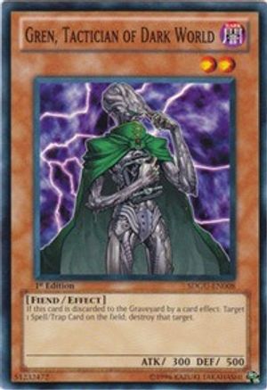 Gren, Tactician of Dark World (SDGU-EN008) - Structure Deck: Gates of the Underworld Unlimited
