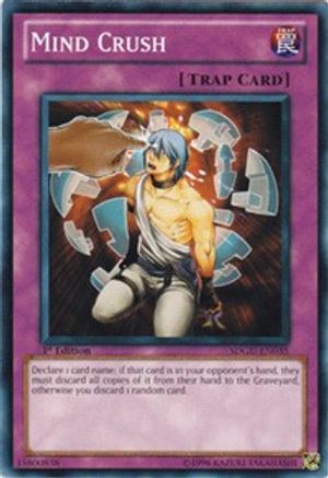 Mind Crush (SDGU-EN035) - Structure Deck: Gates of the Underworld Unlimited