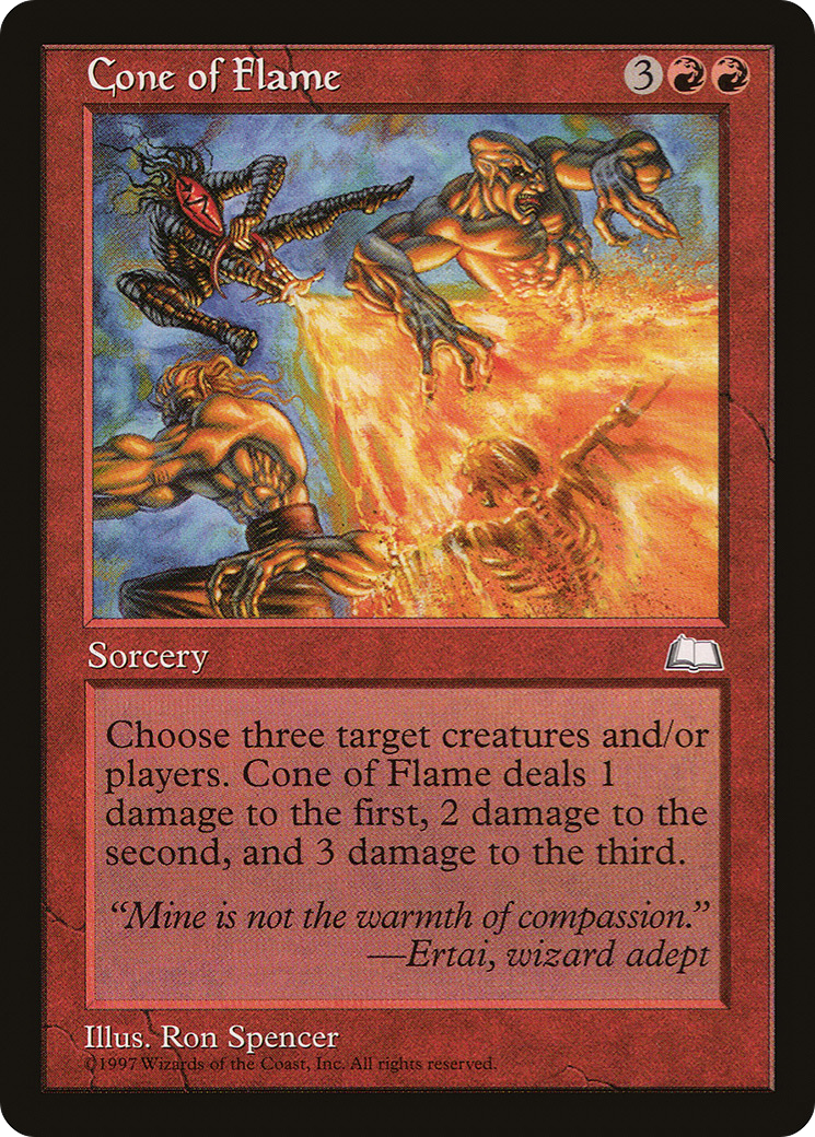 Cone of Flame (WTH-) - Weatherlight
