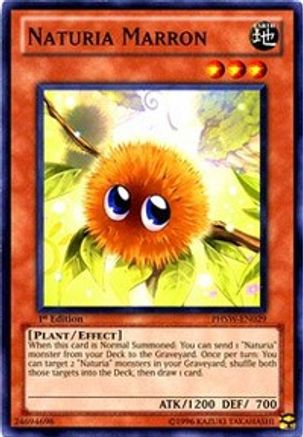 Naturia Marron (PHSW-EN029) - Photon Shockwave 1st Edition