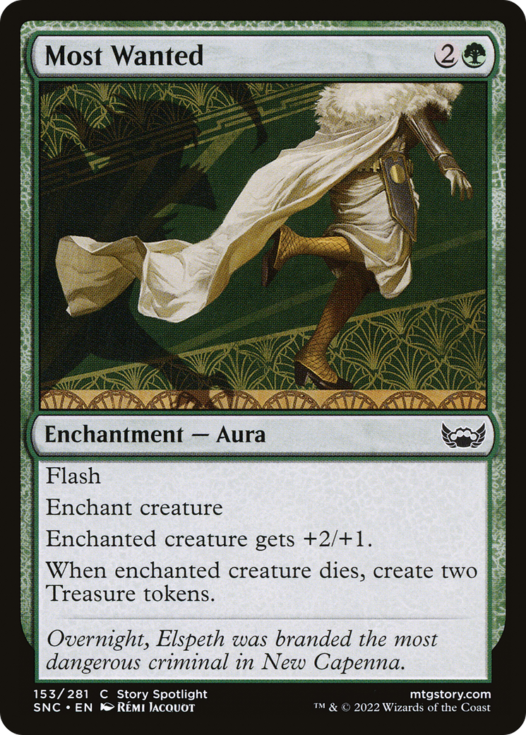 Most Wanted (SNC-153) - Streets of New Capenna Foil