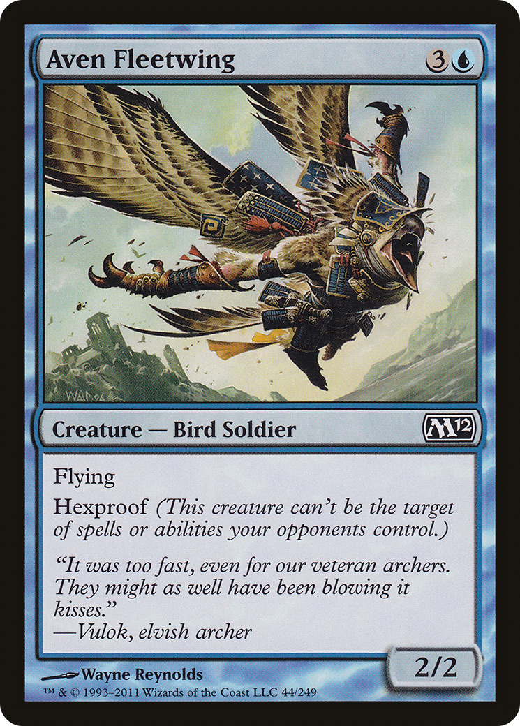 Aven Fleetwing (M12-044) - Magic 2012 Foil