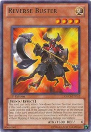 Reverse Buster (ORCS-EN012) - Order of Chaos 1st Edition