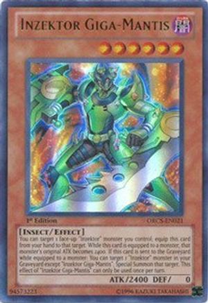 Inzektor Giga-Mantis (ORCS-EN021) - Order of Chaos Unlimited