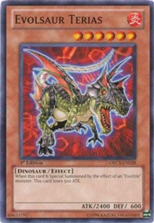 Evolsaur Terias (ORCS-EN028) - Order of Chaos Unlimited